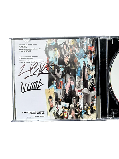 it never gets easier cd (signed)
